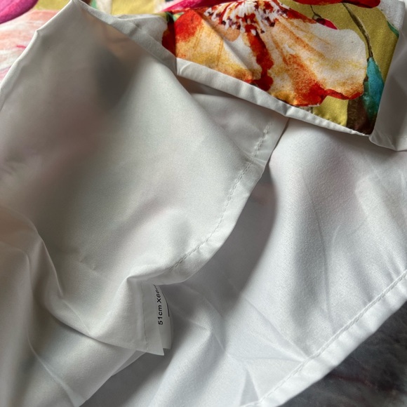 2 NEW Pillow Cases Slip Pillowcase 20inX27in 2 Pack Standard Queen Floral Flower - Picture 5 of 12